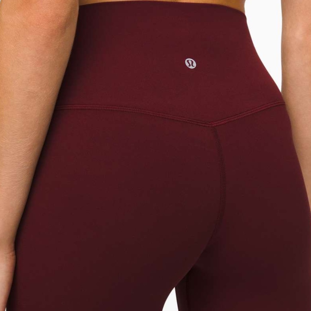 Lululemon Align Leggings in Garnet